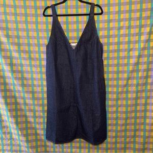 M. Martin denim apron dress size 6